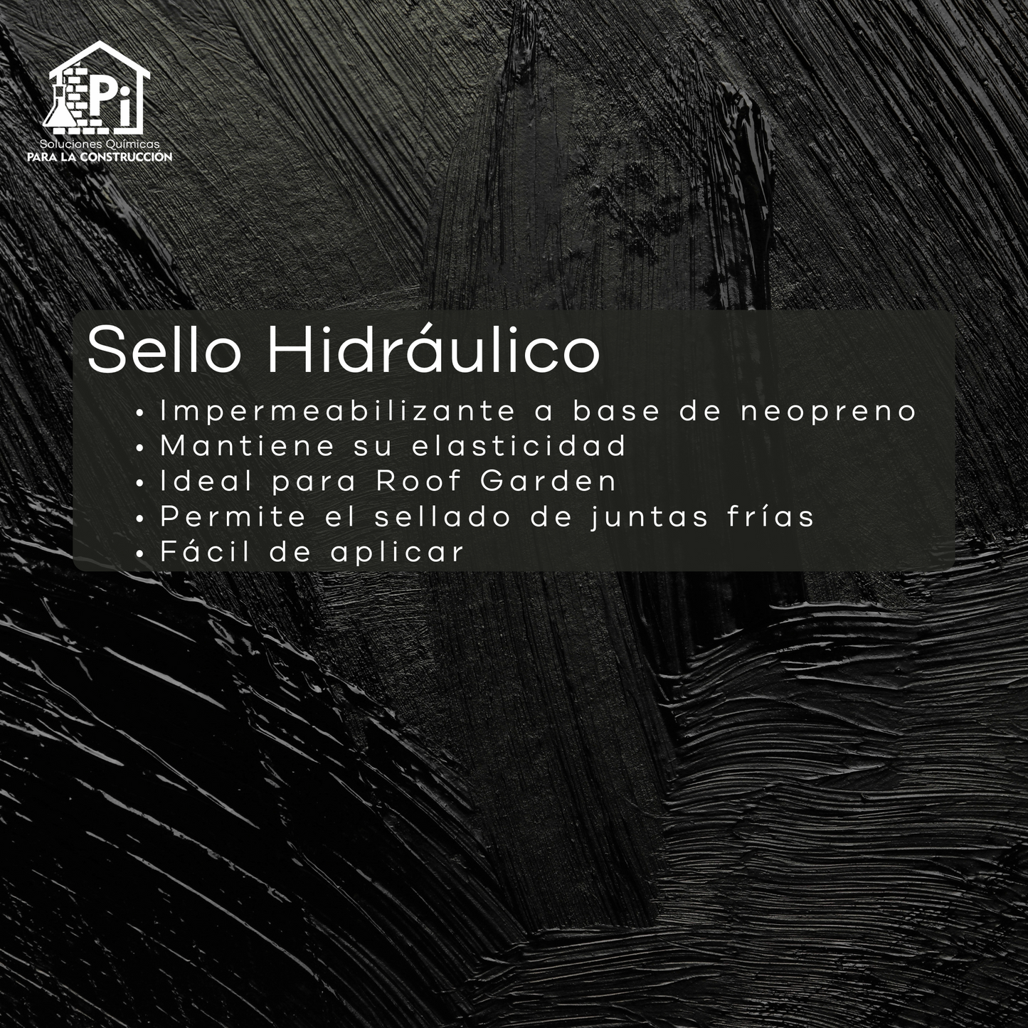 Sello Hidráulico Negro